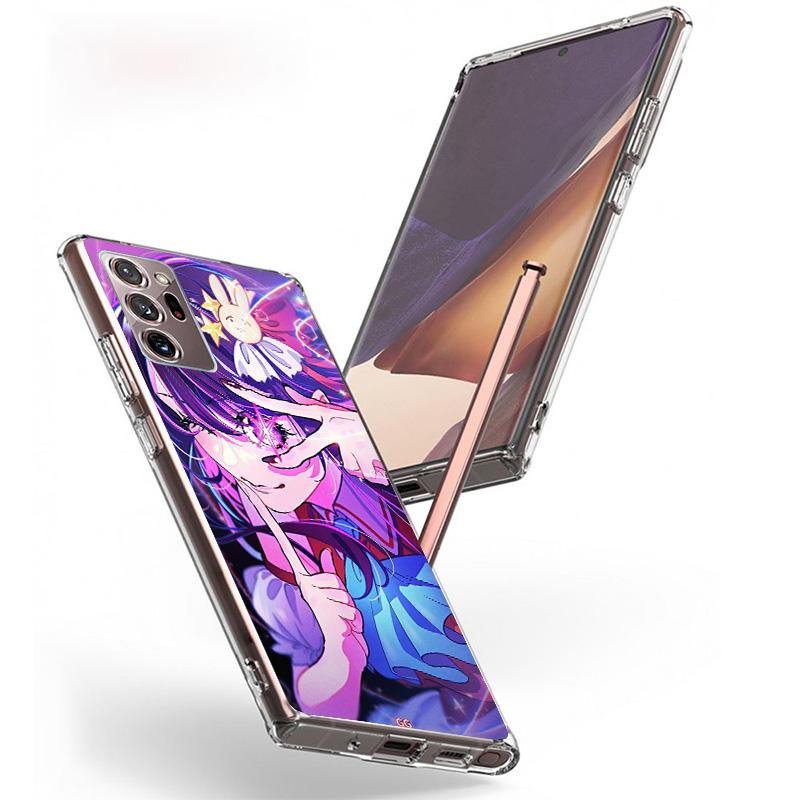 Japan Anime Oshi No Ko Phnoe Case for Samsung Galaxy S26 S25 Edge S23 S24 Ultra S22 Plus S21 S20 FE Unique Cover Soft Coque Gala
