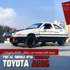 AE86 Alloy Collector’s Edition Model Car with Sound & Light Effects - Tofu Car Toy