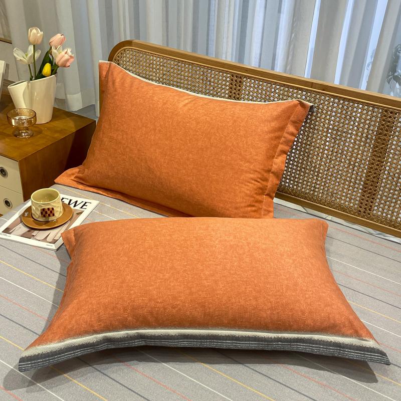 2pcs Printed Pillows Cover 100% Cotton Pillowslip capa de almofada Rectangle Pillowcase 48x74cm Cushion Covers Home Pillow Cases