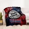Bayern Munich Poster Personalized Name Blanket Throw Personalized Blanket Soft & Cozy Throw For Livingroom Sofa Bed Seaside All-Season Use