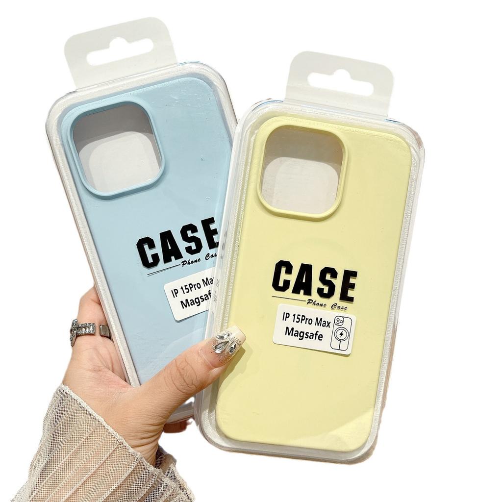 Apple 16 Liquid Offizielle Magnetische Saug Handyhülle Geeignet für IPhone15proMax Silikon Sturzsicher 14 Schutzhülle 13