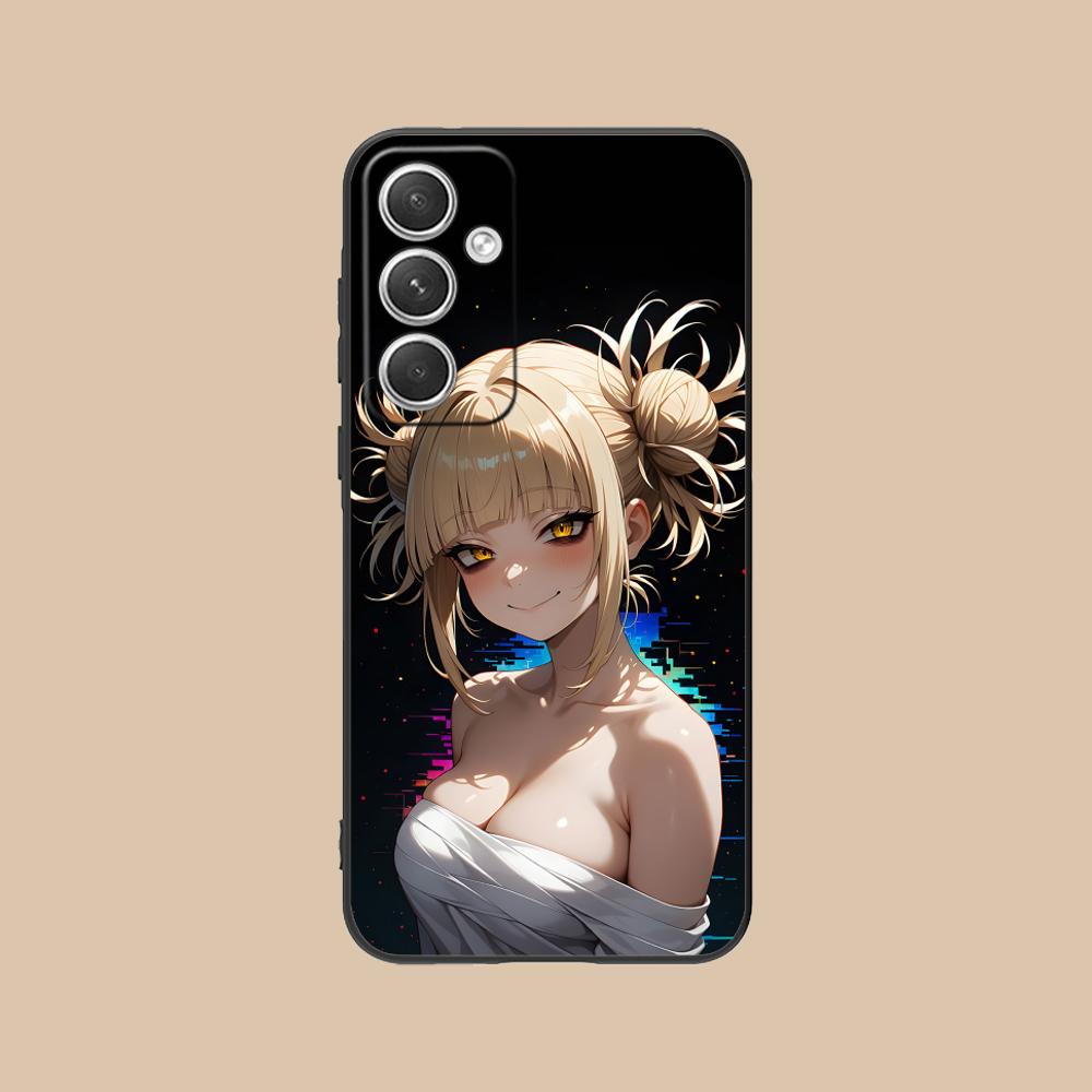 MHA Himiko Toga Mobile Phone Case for Samsung Galaxy S26 S25 S24 S23 S22 S21 S20 Note20 Plus FE Ultra Colorful Cover Pretty