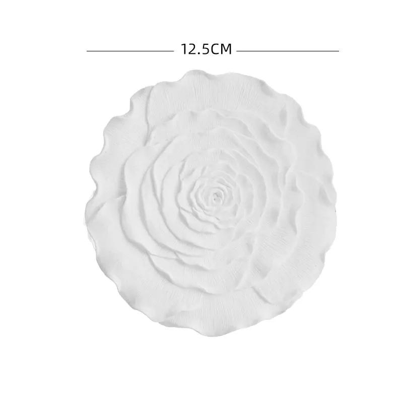 Jewelry Display Frame Creative Plaster Flower Ornament Earrings Receive Display Live Show Photo Props Decoration