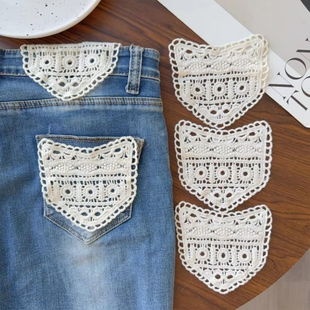 1/4Pcs New Cotton Jeans Waist Expander Adjustment Hollow Lacework Waist Expanders Maternity Waist Band for Jeans Pants Trousers