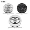 56/60mm Car Wheel Center Hub Cap Badge Dust-proof Covers Emblem Sticker for Toyota Yaris Hilux Corolla Avensis Prius Auris Rav4