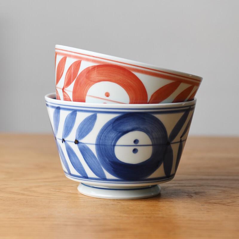 Japanese Style Anti-Scald Underglaze Ceramic Soup Bowl