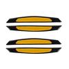 4Pcs/set Car Reflective Strip Anti-collision Warning Stickers Safety Mark Side Scratch-proof Door Anti-collision Sticker