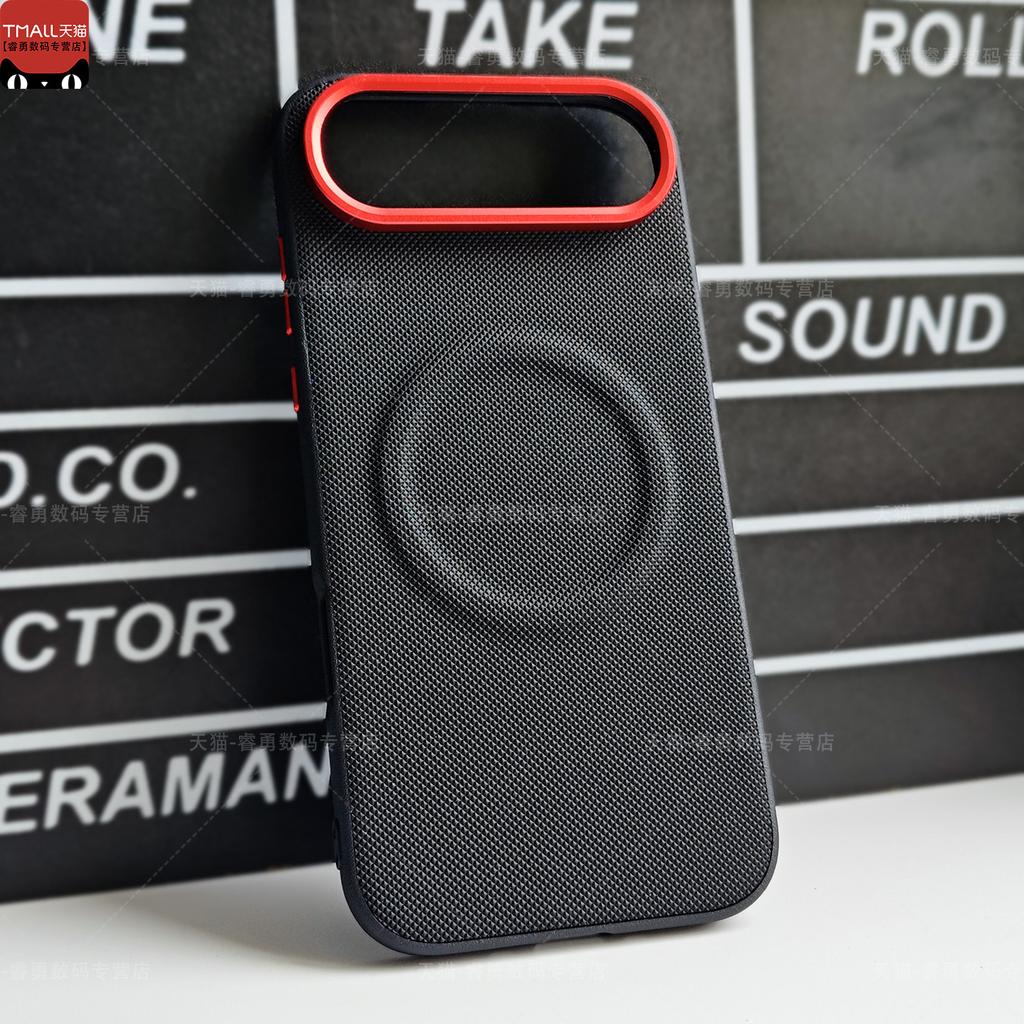 Case For Google Pixel 10 Pro Pixel9 Pro XL Pixel 9A Case Magnetic For MagSafe Matte Fine Grain PU Leather Hard Cover Lightweight