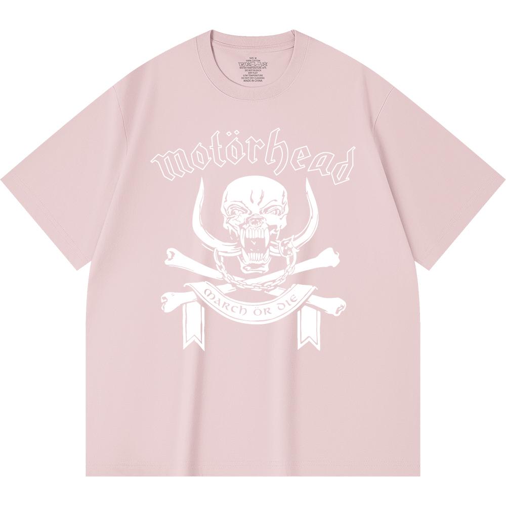 230 Gsm 100% Cotton Heavy Metal T-Shirt Rock Band Popular Music Print Unisex Heavy Cotton T Shirt