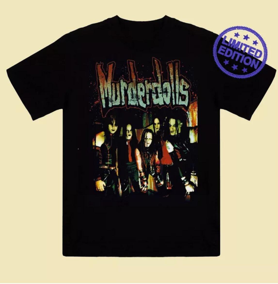 Murderdolls Band Black Unisex Cotton T-shirt All Size S to 5XL S
