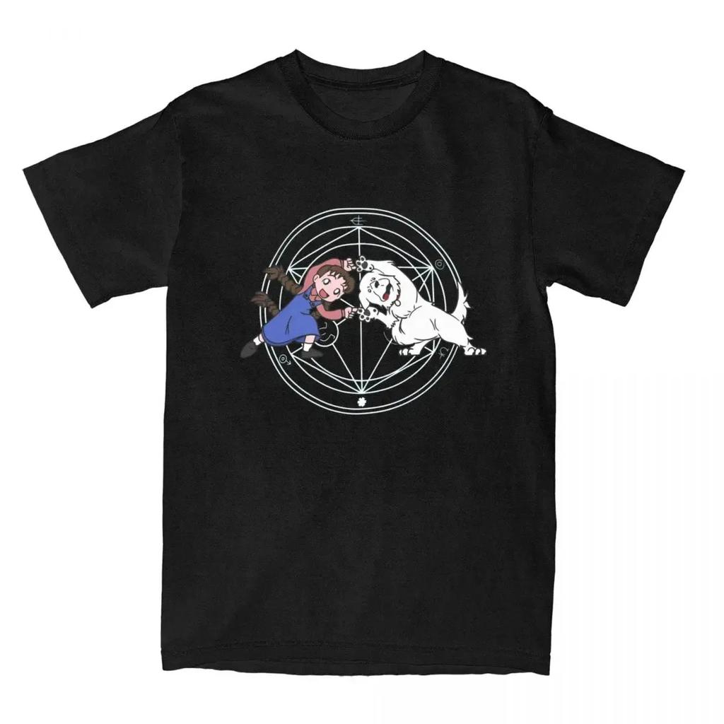 Fullmetal Alchemist T-Shirt Oversized Y2k Brotherhood Alphonse Elric Black Shirt Tee Graphic T Shirts Top Female Male Clothing