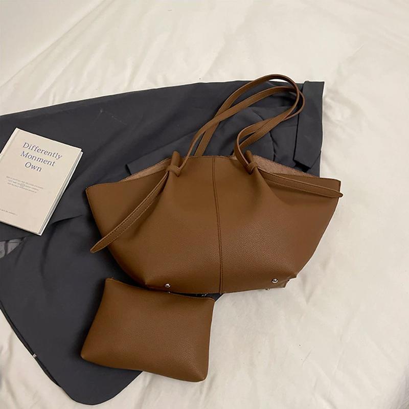 Damen PU-Leder Umhängetasche Luxus Handtasche Tragetasche Geldbörse Design Große Kapazität Tragetaschen Oberer Griff Hobo Shopper Tasche