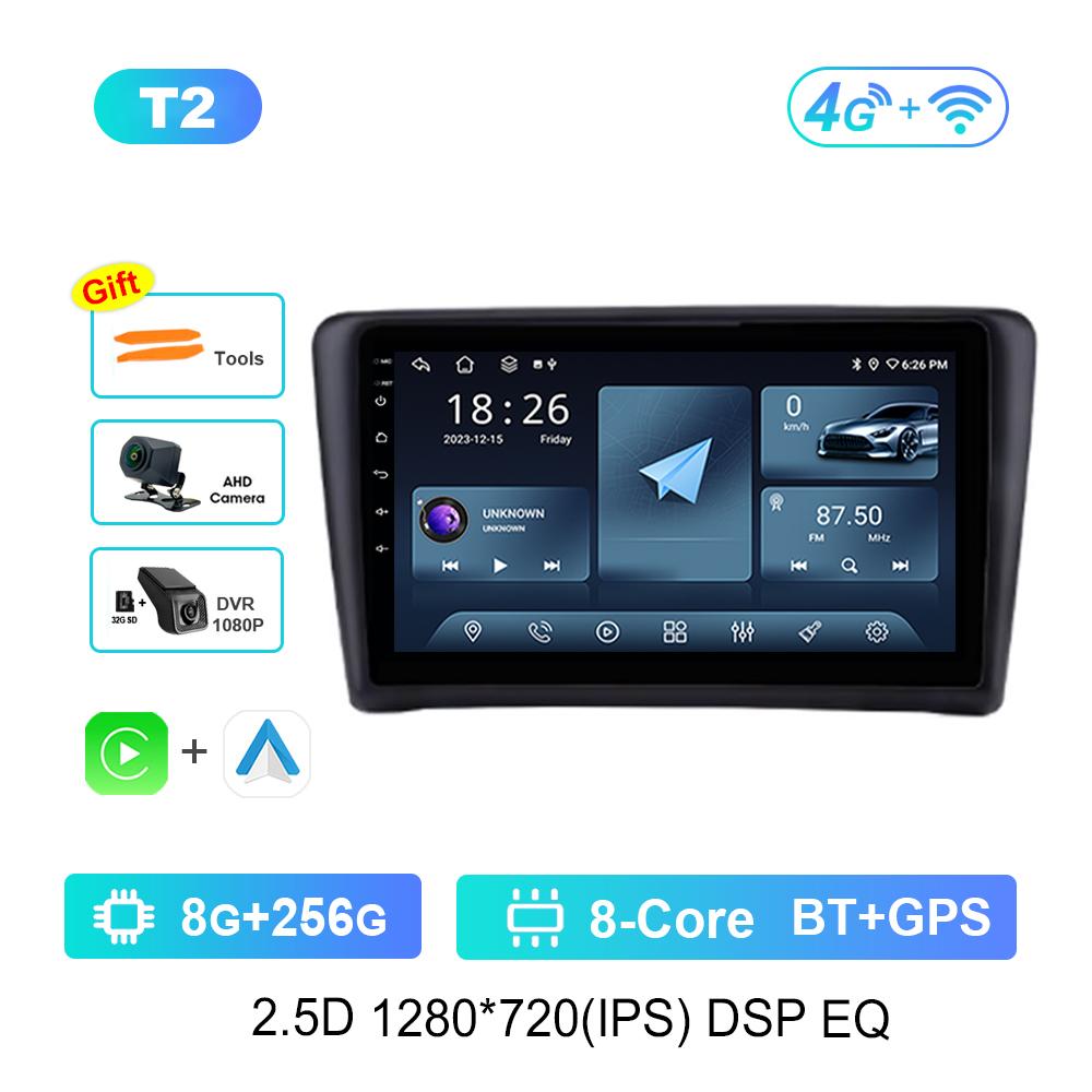 GPS Navigation Android OS 9 Inch for Skoda Rapid 2012 - 2020 4G Car Radio Multimedia Player WiFi Bluetooth DSP Stereo IPS Screen