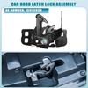 Car Hood Latch Lock Assembly No.15913930 Engine Hood Switch for Chevrolet Cobalt 2005-2010 for Pontiac G5 2007-2009 Metal