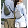 Men's Chest Bag Nyl Lightweight Waterproof Shoulder Bag Portable Sports Leisure Crossbody Bag For Women Multi-pocket Sling Bag