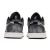 Jordan Air Jordan 1 Da Sima Abrasion Resistant Abrasion Resistant Low top Vintage Basketball Shoes Unisex Black White 553558-044(TeamA-)