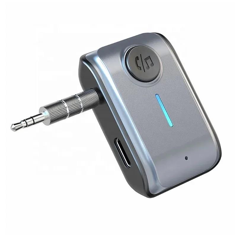 

Bluetooth 5.3 Приемник Беспроводной Адаптер 3.5мм AUX USB-накопитель/TF для Автомобильной Колонки Наушников Аудио Музыкальный Приемник Hands Free Автомобильный Комплект