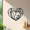 Vintage Heart Metal Wall Art Rustic Farmhouse Decor Valentine Gift