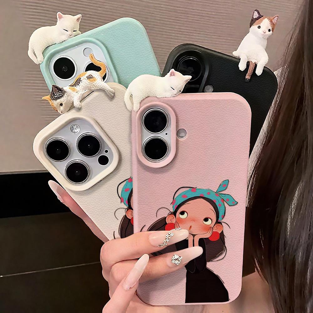 Painted Phone Case for iPhone 11 12 13 14 15 16 iPhone 11 12 13 14 15 16 Pro 12 13 14 15 16 Pro Max