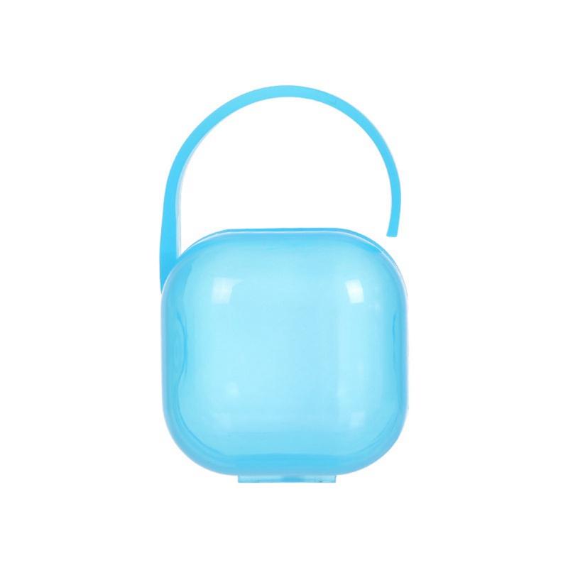 Tragbare Baby-Schnullerbox Schnuller-Ablage Etui Halter Beruhigerbox Säugling Staubdicht Zahnbürstenbox