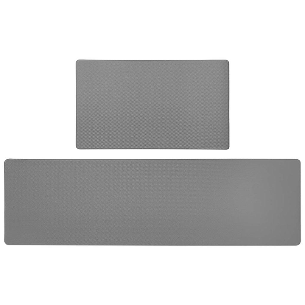 Non Slip PVC Kitchen Mat Comfort Runner Rug Cushioned Anti Fatigue Floor Thick Doormat for