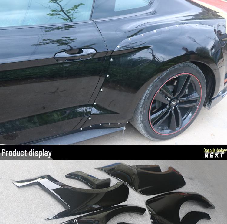 15-17 Ford Mustang Rocket Bunny Wide Body Kit: Widened Wheel Arches for Cross-Border Exclusivity