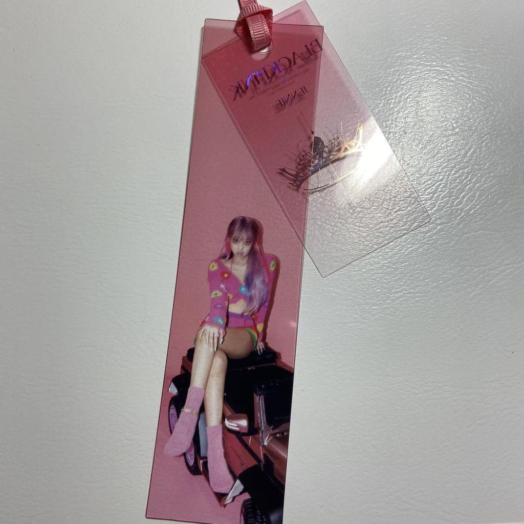 [USED] BLACKPINK 4+1 Photobook Clear Bookmark Jennie