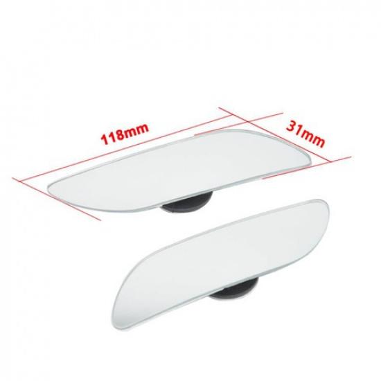 2PCS Convex Car Auto 360° Wide Angle Rear Side View Blind Spot Mirror Accessory