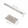 Guitar Neck Notched Straight Edge Ruler String Action Height Gauge Tools Set
