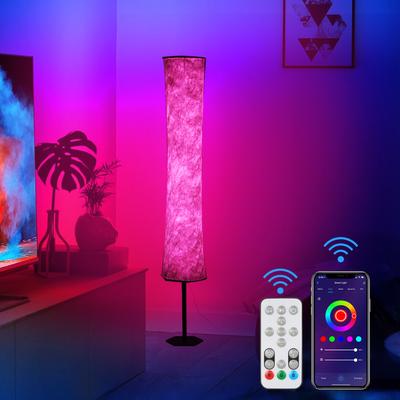 AC85-265V 11W Hexagon RGB Floor Lamp Standing Light Supported Wirelessly Connected/ Phone