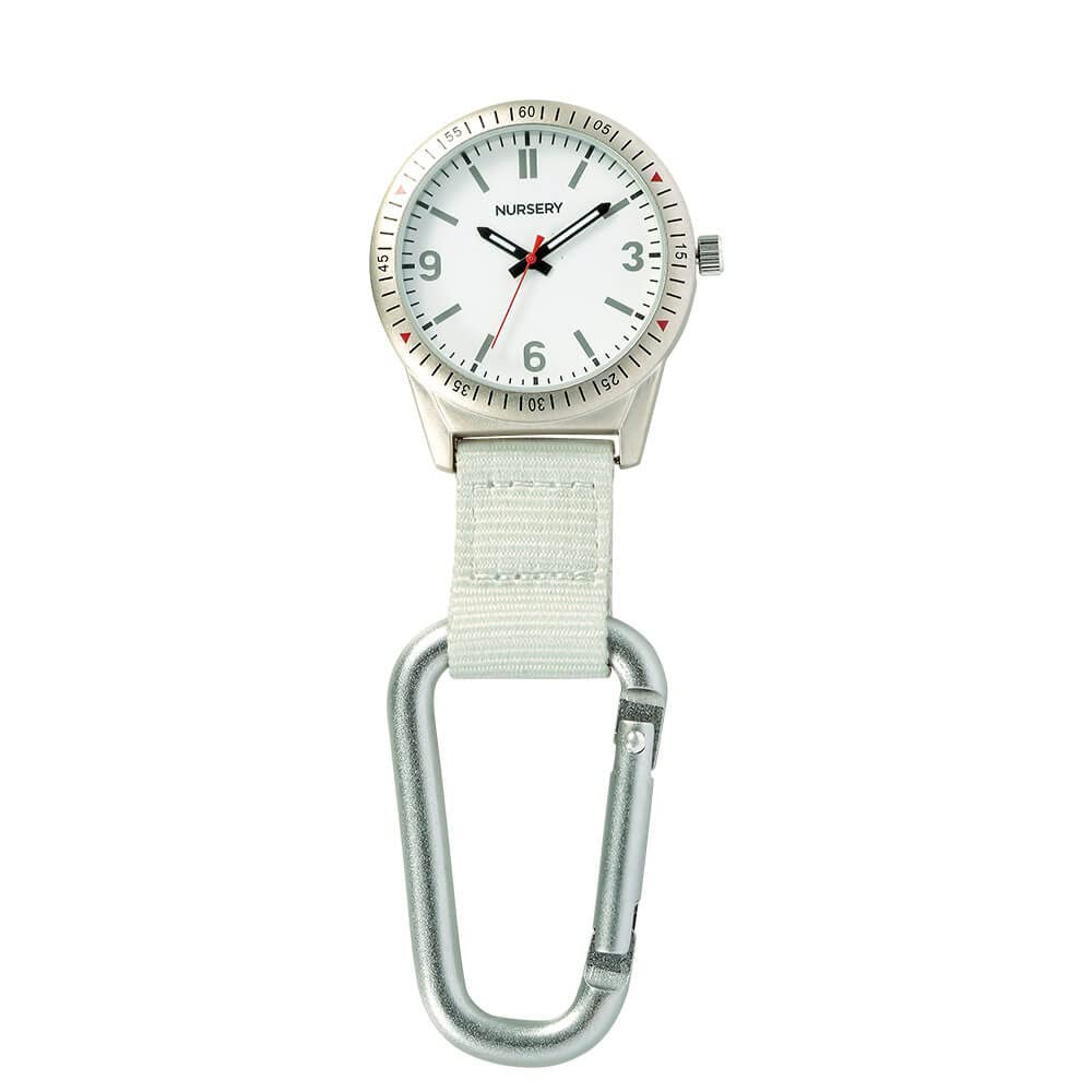 

Часы-карабин ONE SIZE Silver 1325268A Товары для медсестер [Детские] Женские