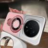 Magnetic Stand Bracket Phone Case For Honor X9D X9C X6A X6B X6C X7D X8A X8B X8D X5B X5C Candy PU Lambskin Leather Frosted Cover