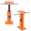VEVOR 2PCS Adjustable Floor Jack Post House Floor Leveling Lift 30.5 Cm-40.6 Cm Height
