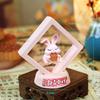 Creative Mini Mid-Autumn Ornament Cute Floating Box Rabbit Mooncake Display Box Decorative Handmade Rabbit Mooncake Figurines