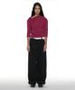 PARTIMENTO WOMEN Pwc Twist Three-Quarter Sleeve Tee_Plum