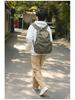 Versatile Japanese-Style Solid Color Backpack for School, Sports, and Travel