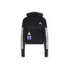 Space Hoodie Lauf-Sportbekleidung Damen Oberteile Schwarz GK6994