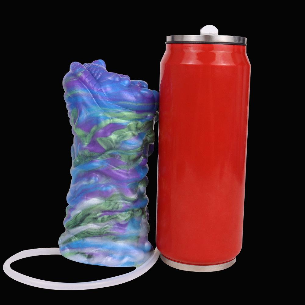 Water Squirting Masturbation Cup Silicone Masturbator for Men Manual Penis Training Sex Toy Pussy Anal Doll