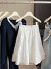 Women's Spring/Summer Lace Ruffle Patchwork A-Line Skirt: High-Waisted, Slimming, Versatile, Age-Reducing, Gentle, and Sweet.