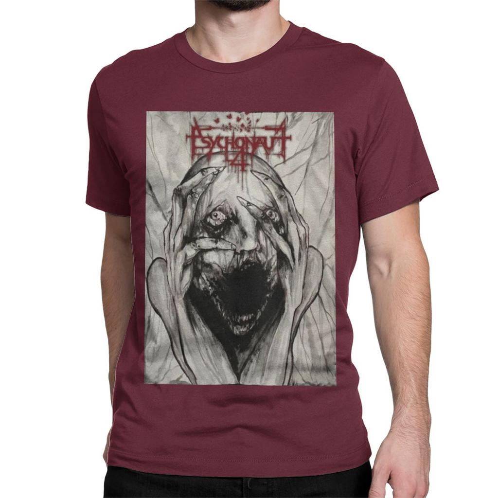 Psychonaut 4 Tričko Unisex Ženy Heavy Black Metal Rock Funny 100% bavlna Tričko Tričko Crew Tričko Krátký rukáv Tričko Letní Oblečení Unisex
