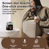 Metal Mechanical Bluetooth Speaker LED Display Screen RGB Desktop Subwoofer Wireless Loudspeaker Support Calendar Alarm Clock