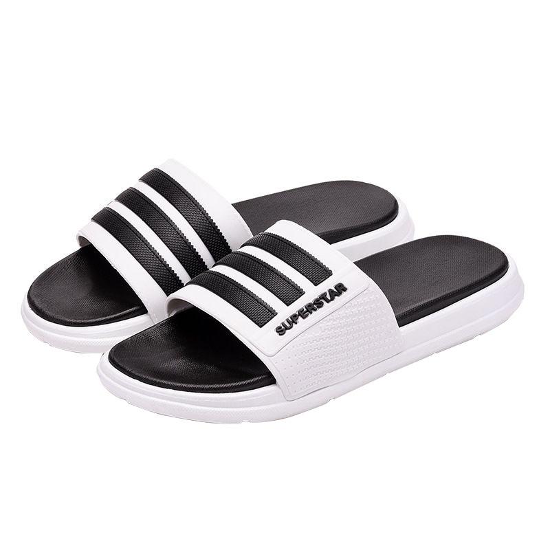 New slippers men's summer couples can wear thick-soled non-slip and wear-resistant fashionable cool slippers women's shoes