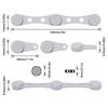 Silicone Air Fryer Liner Magnetic Buckle For Parchment Paper Air Fryer Magnetic universal foodgrade flexible Liner Fixing Buckle