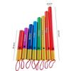 8Pcs Musical Sound Tube Colorful Set 8 Tones Sound Tube Percussion Instrument Birthday Gift Musical Sound Tube Kit