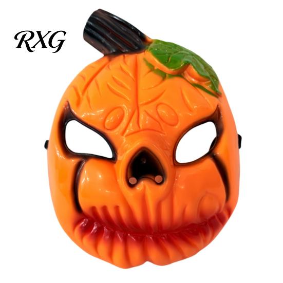 Breathable Scary Halloween Mask Pumpkin Face Mask, Lantern Party Clear Vision Costume Horror Props for Secret Room Games Comfortable Cosplay