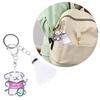 Badminton Pendant Acrylic Key Rings Decoration Bag Cartoon Dog Badminton Key Chain Small Keychain Hanging Pendants