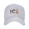 I Support ICE Immigration and Customs EnforceUnisext Vintage Baseball Cap Streetwear Hip Hop Hats Summer Tennis Skate Baseball Caps