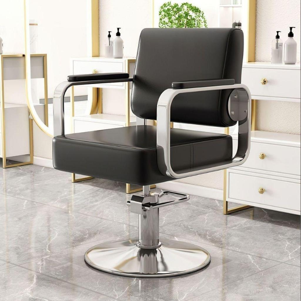 High-End Reclining & Liftable Barber Chair for Salon and Hairdressing