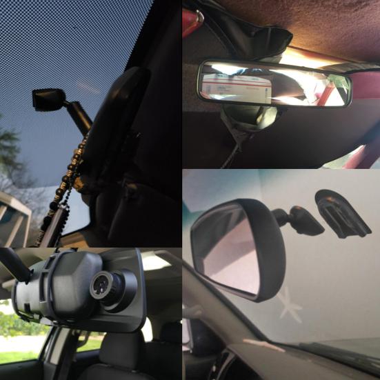 Interior Car Mirror Replacement 8/10-Inch Universal Rearview Mirror, Wide Angle Anti-glare Auto Rear Vehicle View Auxiliary for Cars SUVs Trucks