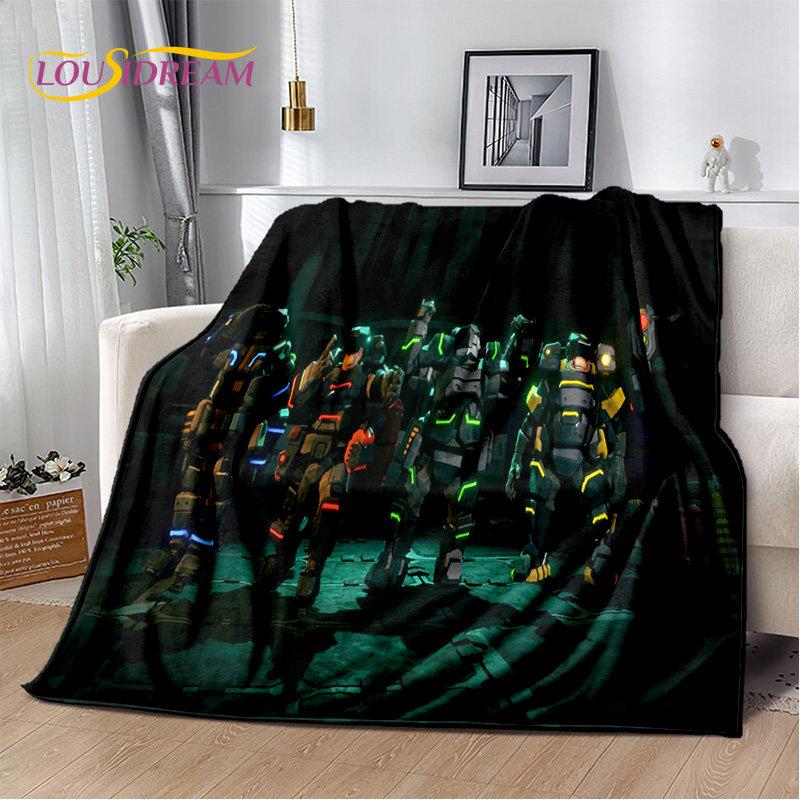 DRG Deep Rock Galactic Game Gamer Soft Plush Blanket,Flannel Blanket Throw Blanket for Living Room Bedroom Bed Sofa Picnic Cover